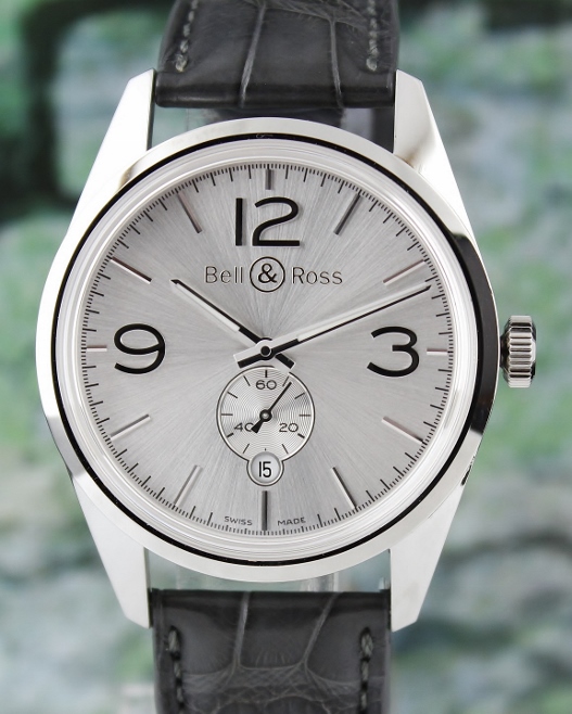 (image for) LIKE NEW BELL & ROSS STAINLESS STEEL VINTAGE / BR 123